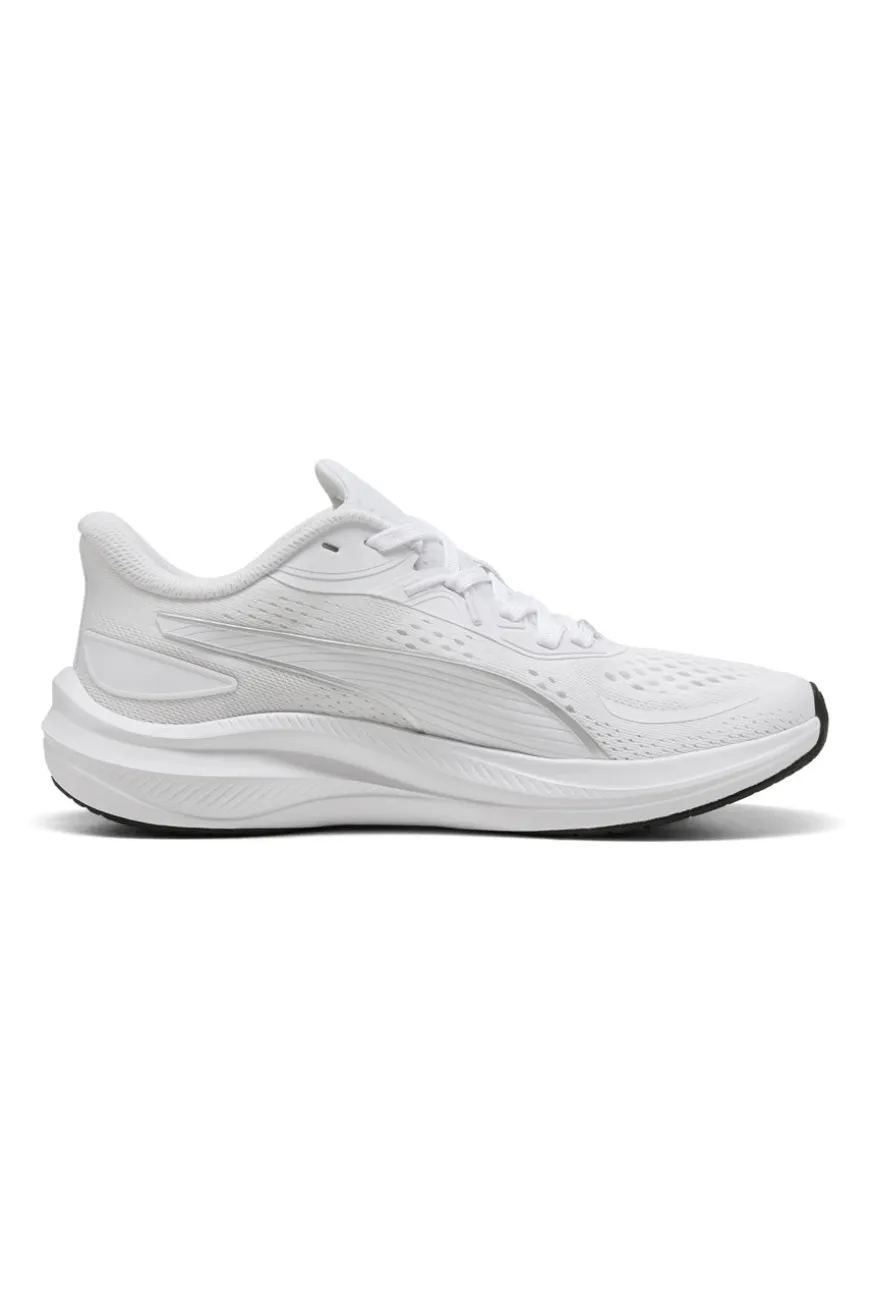 Scarpe da running bianche in mesh Puma Skyrocket Lite 2
