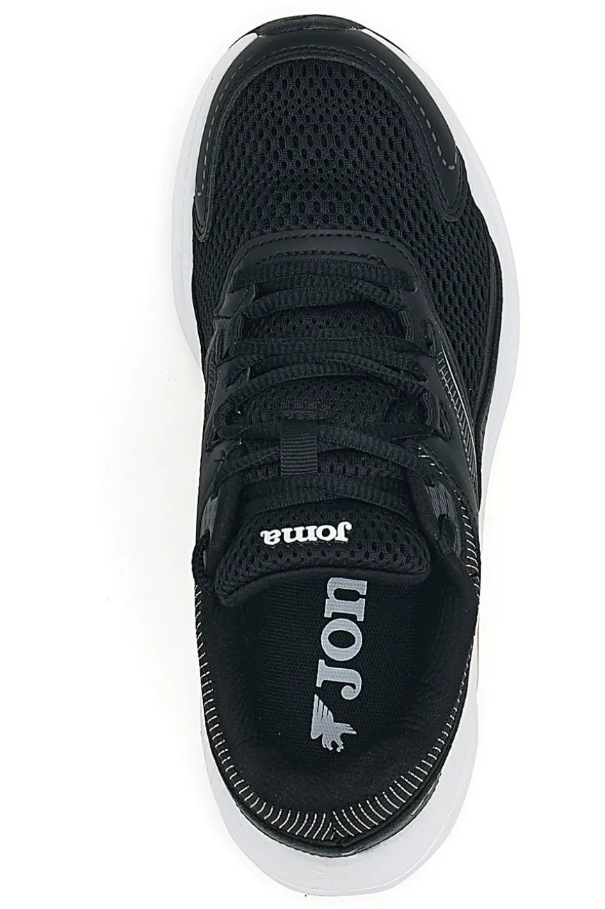 Scarpe da Running con Tomaia in Mesh JOMA VITALY LADY 2525 Nere e Bianche