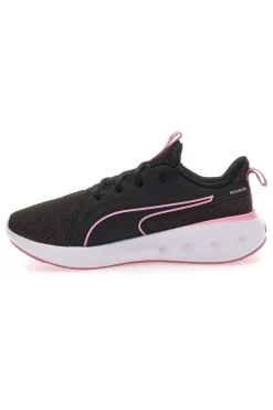 Scarpe da running nere con dettagli rosa e suola ammortizzata Puma Softride Carson