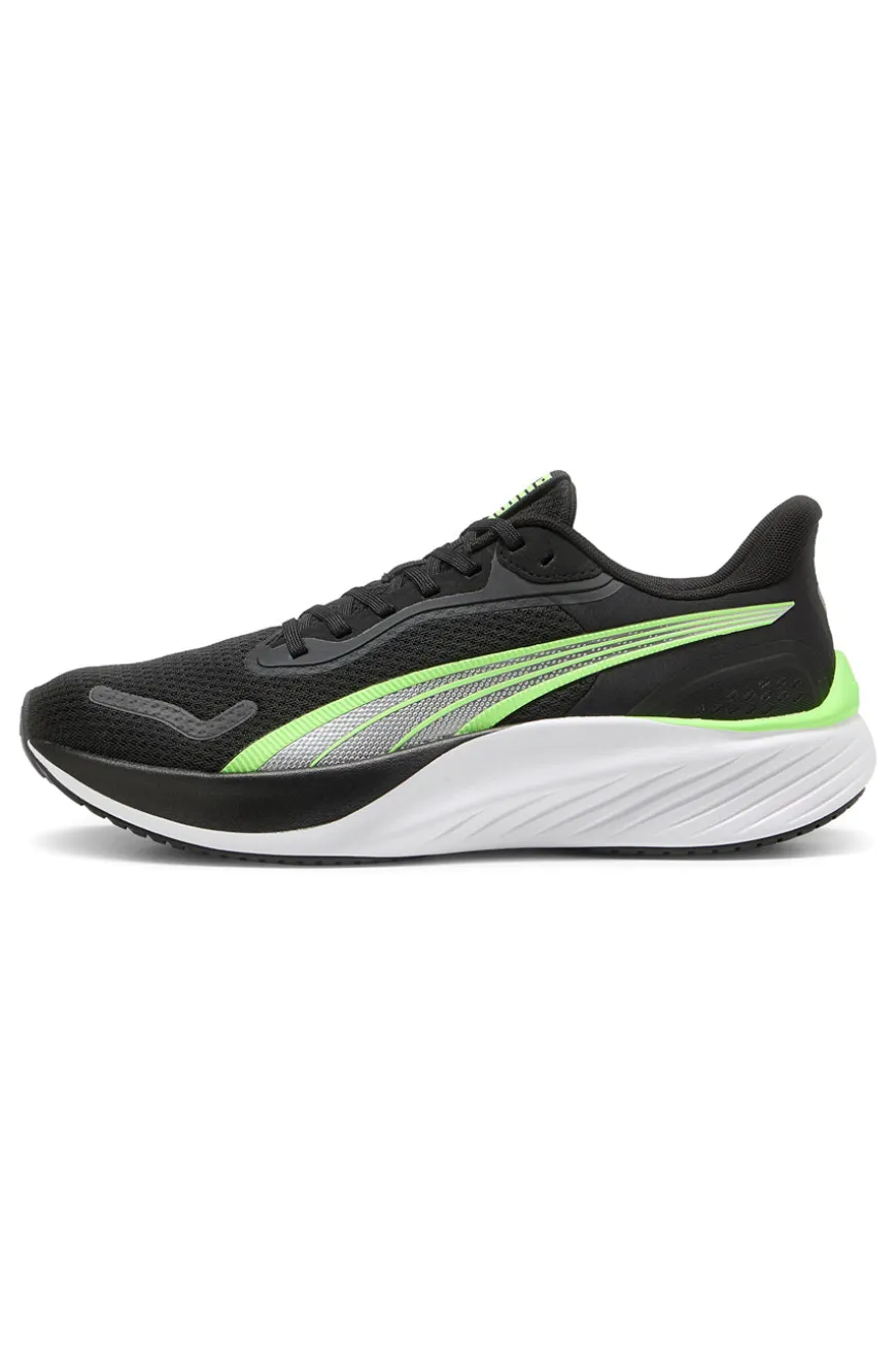 Scarpe da Running Nere e Lime Puma Pounce Lite
