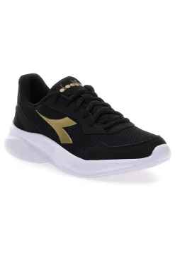 Scarpe da running nere leggere in mesh Diadora Robin 6 W