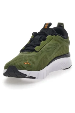 Scarpe da Running Verde Militare in Mesh Puma Flex Focus Lite