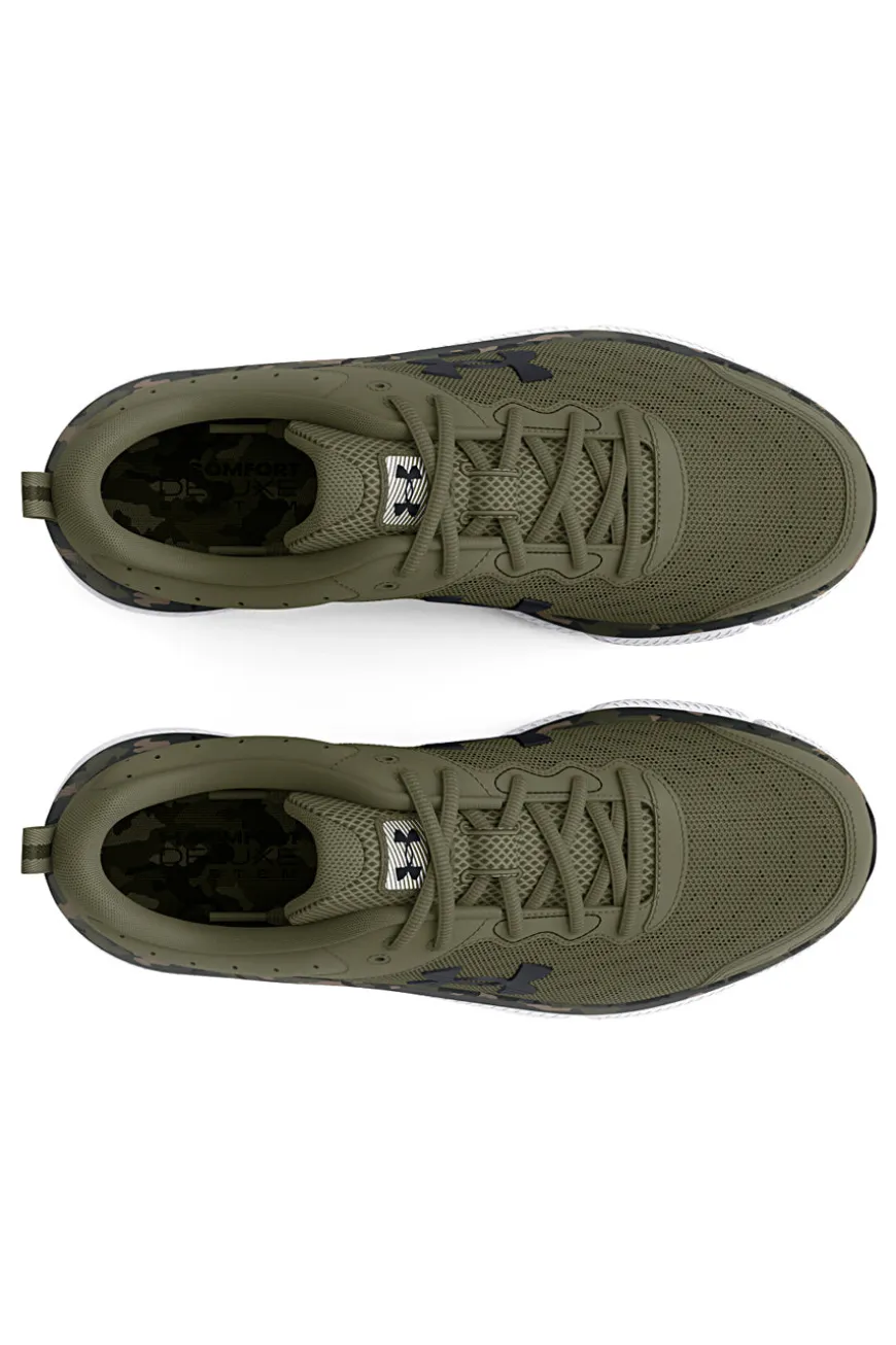 Scarpe da Running Verdi UNDER AMOUR Charged Assert 10 Camo