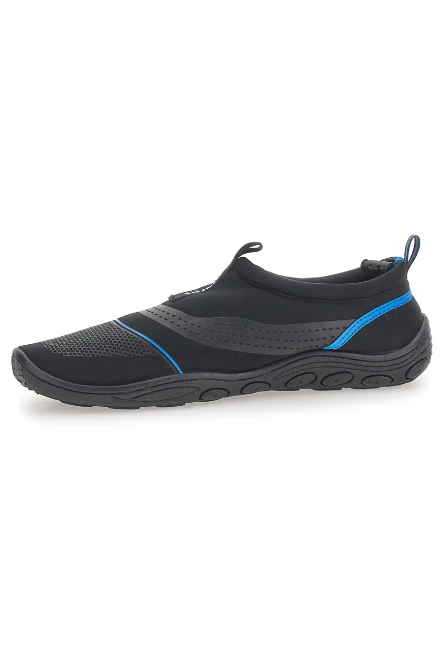 Scarpe da scoglio nere con grip Mares Aquagrip Man