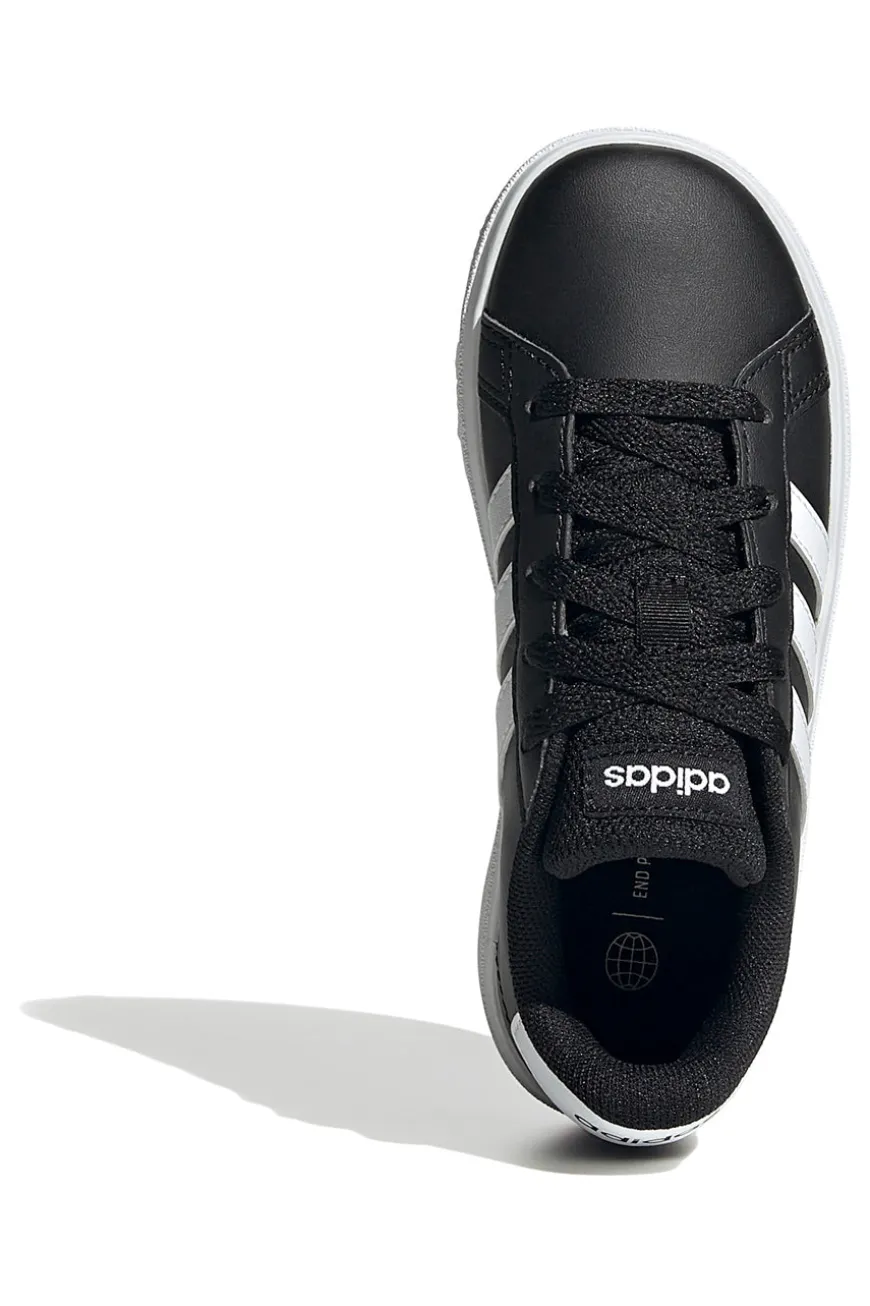 Scarpe da tennis Nere e Bianche Adidas Grand Court Lifestyle Lace-Up