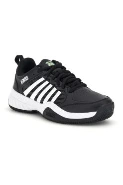 Scarpe da tennis nere in mesh traspirante K-swiss Court Express 2 Clay
