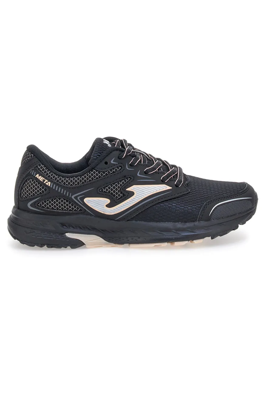 Scarpe da Trail Running nere con dettagli rosa Joma Meta Lady 2401