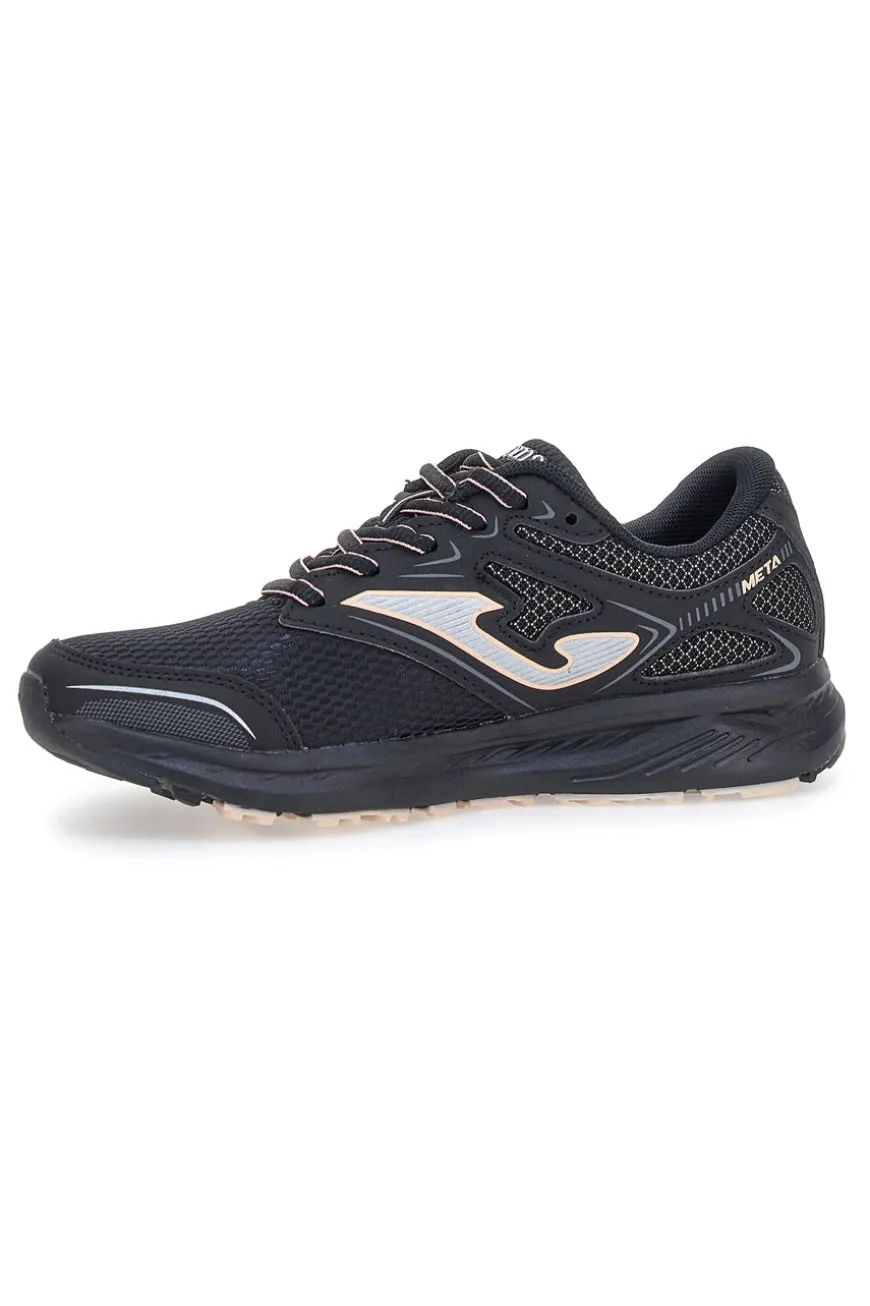 Scarpe da Trail Running nere con dettagli rosa Joma Meta Lady 2401
