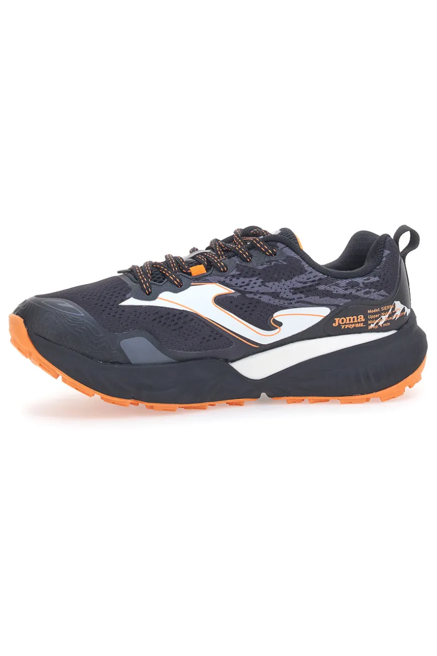 Scarpe da Trail Running Nere Joma Sierra Men
