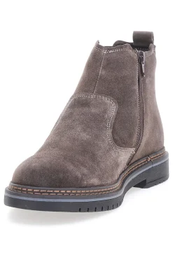 Scarpe da uomo marroni in vera pelle con zip Pittarello Eco 252520020