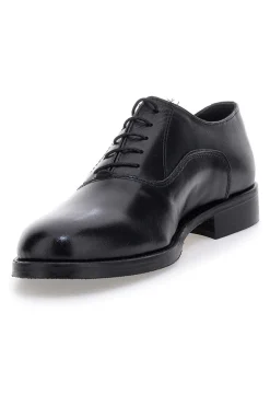Scarpe eleganti nere con finitura lucida Made in Italy Pittarello 7700
