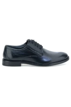 Scarpe eleganti nere stringate in vera pelle Pittarello class 615