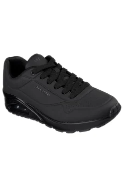 Scarpe nere con airbag visibile e Memory Foam Skechers UNO STAND ON AIR