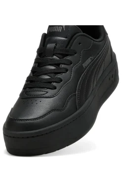 Scarpe nere con suola platform Puma Court Lally Skye