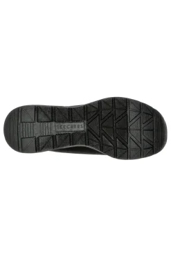 Scarpe nere con zeppa e suola Air Skechers Million Air Elevated Air