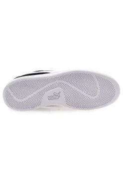 Scarpe nere in pelle con logo laterale Puma Smash 3