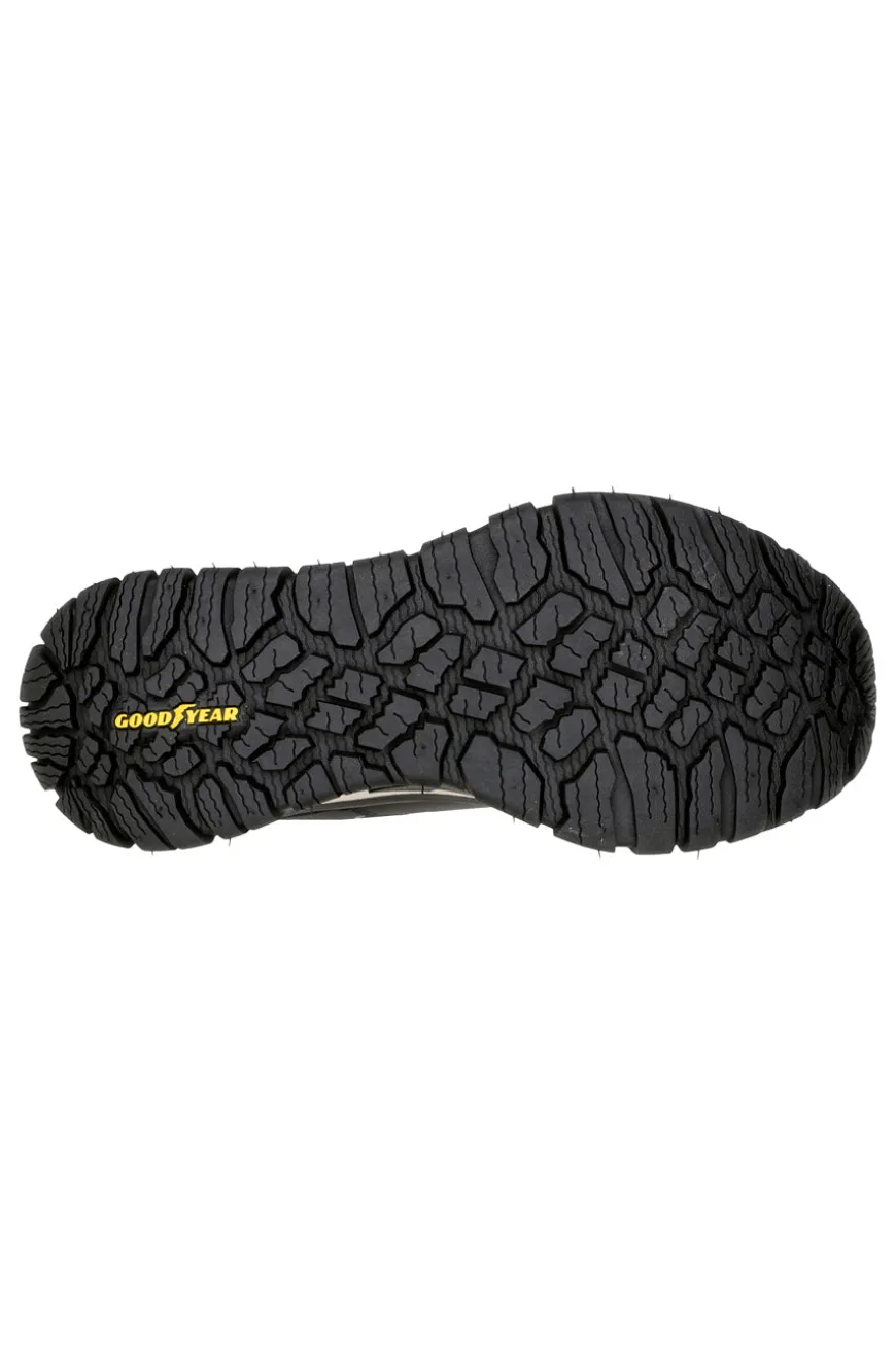 Scarpe outdoor nere water-repellent Skechers Arch Fit Road Walker-Recon