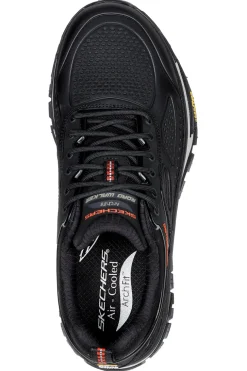 Scarpe outdoor nere water-repellent Skechers Arch Fit Road Walker-Recon