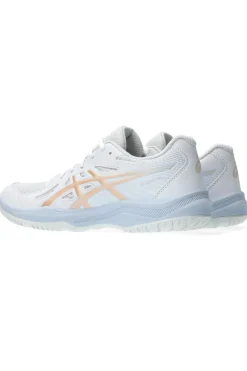Scarpe pallavolo indoor bianche traspiranti e ammortizzate Asics UPCOURT 6