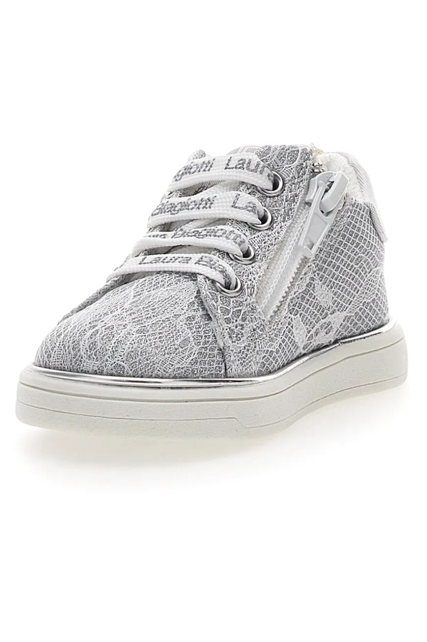 Scarpe Primi Passi Argento Laura Biagiotti 8501