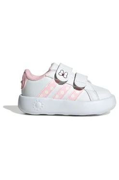 Scarpe Primi Passi bianche con strappi Minnie Adidas Grand Court Minnie CF I