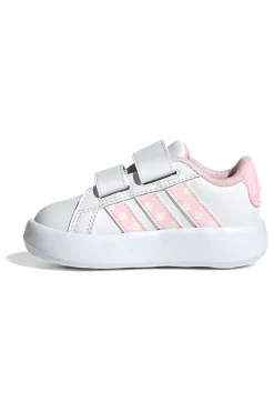 Scarpe Primi Passi bianche con strappi Minnie Adidas Grand Court Minnie CF I