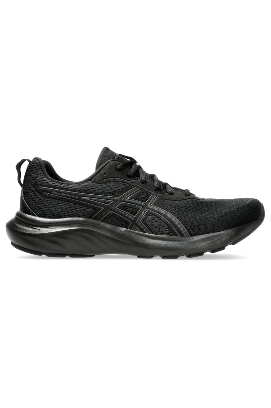 Scarpe running nere ammortizzate e traspiranti Asics GEL CONTEND 9