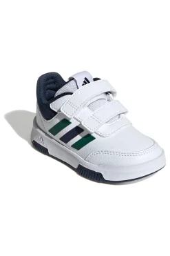 Scarpe sportive bianche con doppio strappo Adidas Tensaur Sport 2.0 CF I