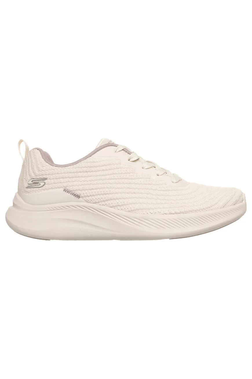 Scarpe sportive bianco con memory foam Skechers Bobs Moda Flex Mellow Dawn