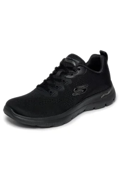 Scarpe sportive nero in mesh Skechers Arch fit summits daily flow