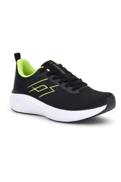 Scarpe sportive nero verde traspirante memory foam Lotto Speedride 900 II