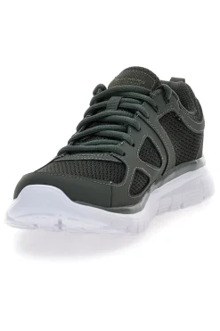 Scarpe sportive verde scuro leggere con Memory Foam Skechers Burns - Agoura