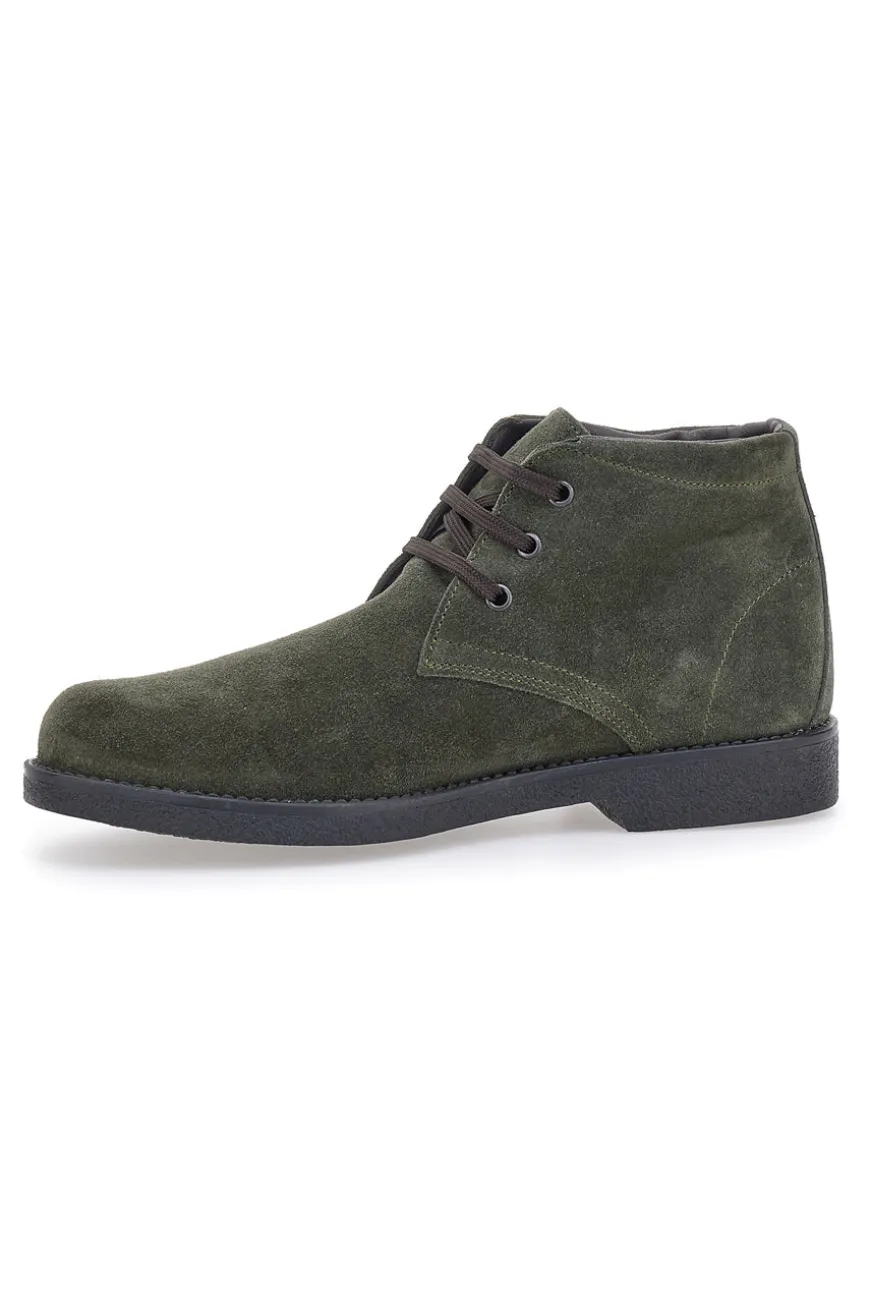 Scarpe Stringate Alte Verdi Max Dillan 2810
