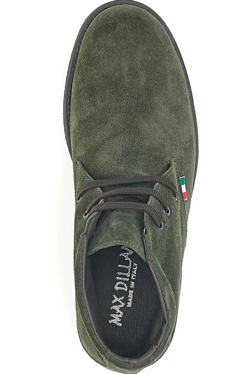 Scarpe Stringate Alte Verdi Max Dillan 2810