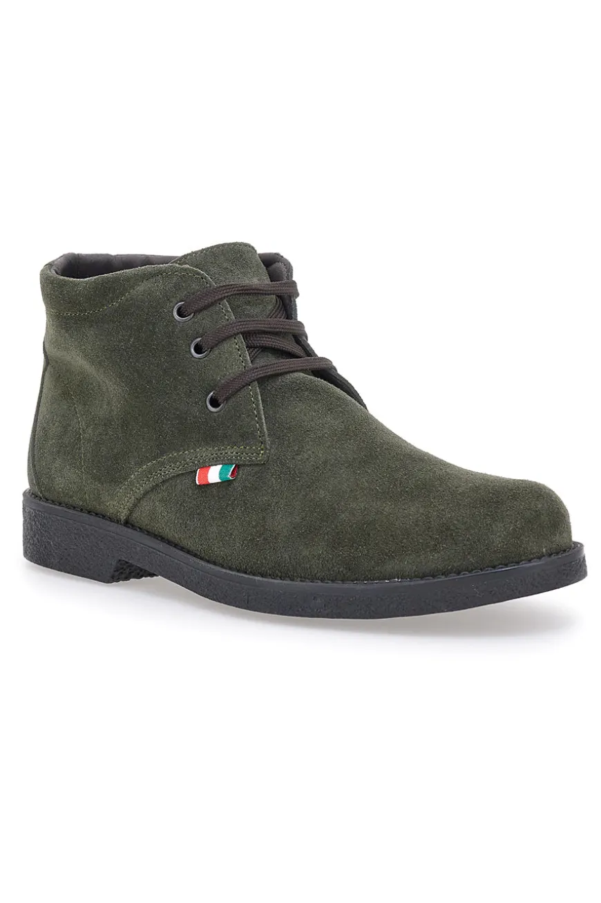 Scarpe Stringate Alte Verdi Max Dillan 2810