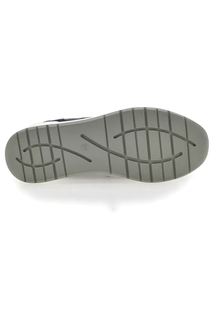 Scarpe Stringate Blu Con Platform Pittarello Active 2302