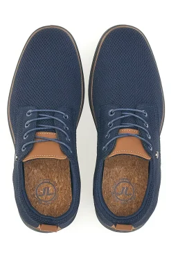Scarpe Stringate Blu Johes Land 411205