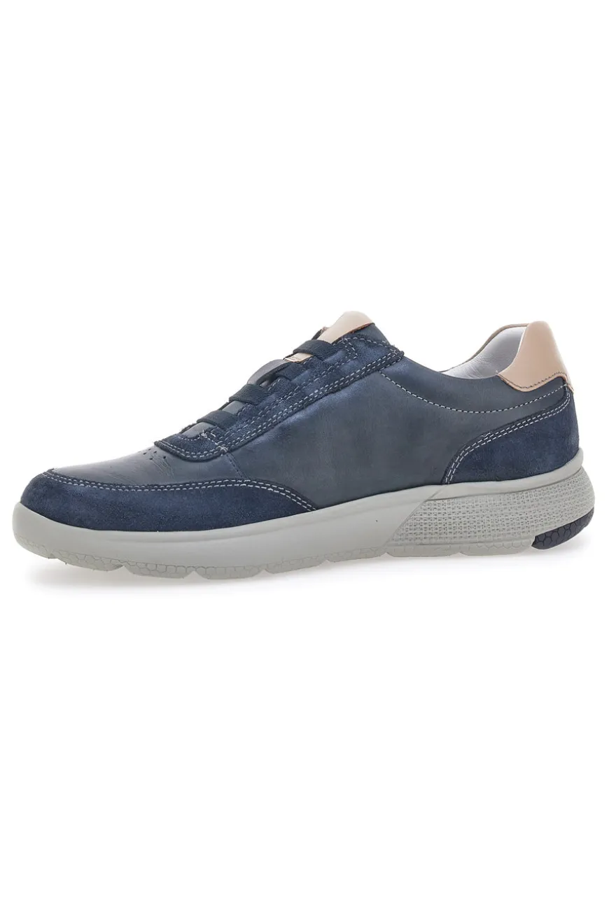 Scarpe Stringate Blu Senza Lacci Pittarello Active 2404