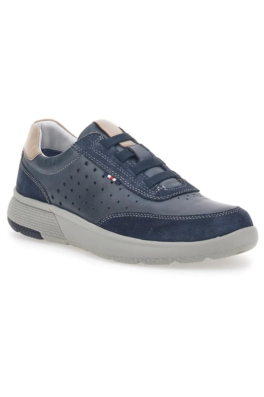 Scarpe Stringate Blu Senza Lacci Pittarello Active 2404