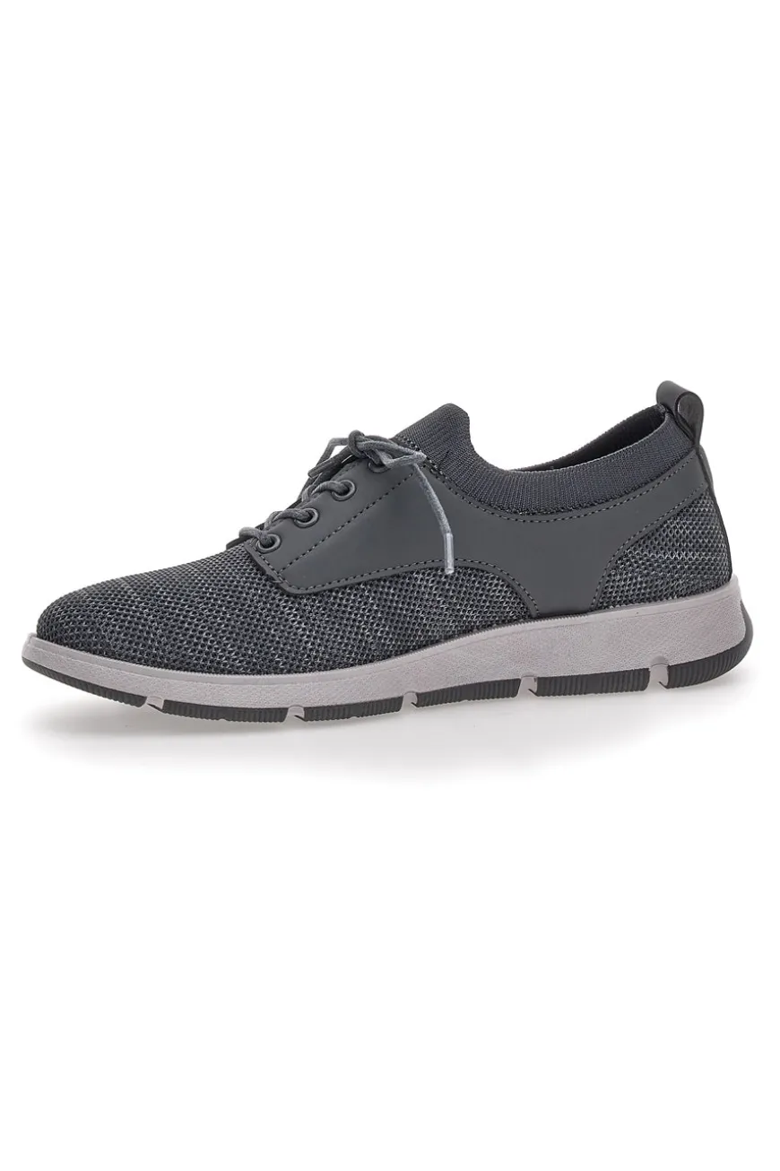 Scarpe Stringate Grigie Casual Johes Land JLM411100