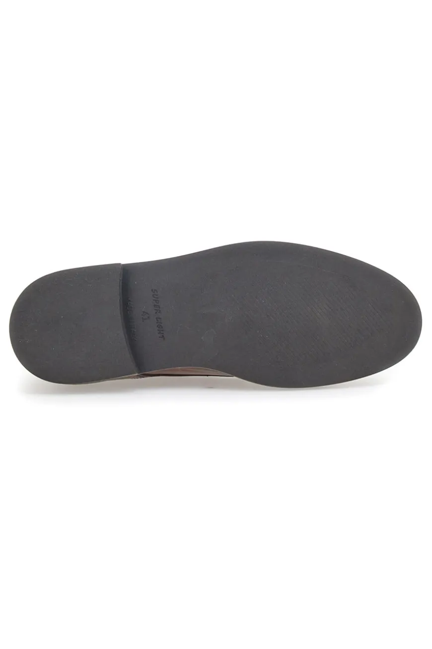 Scarpe Stringate Marroni in Vera Pelle Pittarello 8025