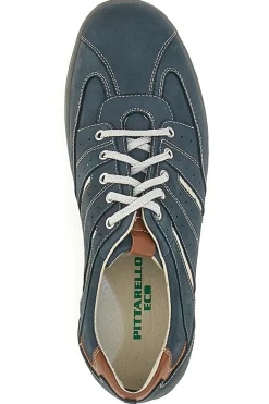 Scarpe Stringate Navy da Uomo Scamosciate Pittarello Eco 270002