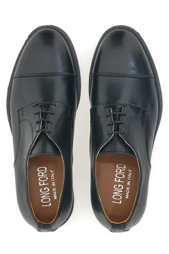 Scarpe stringate nere eleganti Longford 320