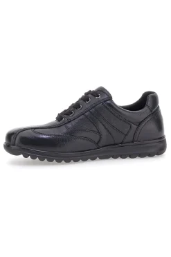 Scarpe stringate nere in vera pelle Claremorris 1310460