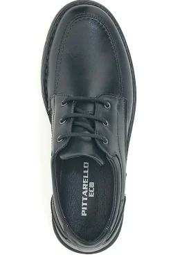Scarpe Stringate Nere In Vera Pelle Pittarello Eco 22706