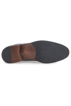 Scarpe Stringate Nere In Vera Pelle Max Dillan 401