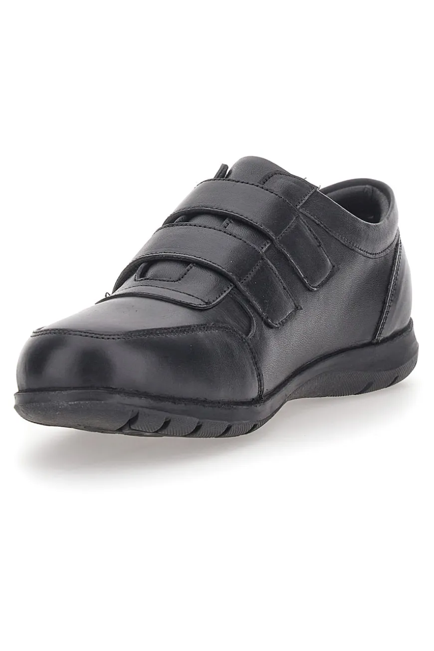 Scarpe Stringate Nere in Vera Pelle Max Dillan 858