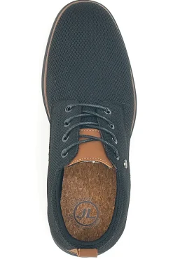 Scarpe Stringate Nere Johes Land 411205