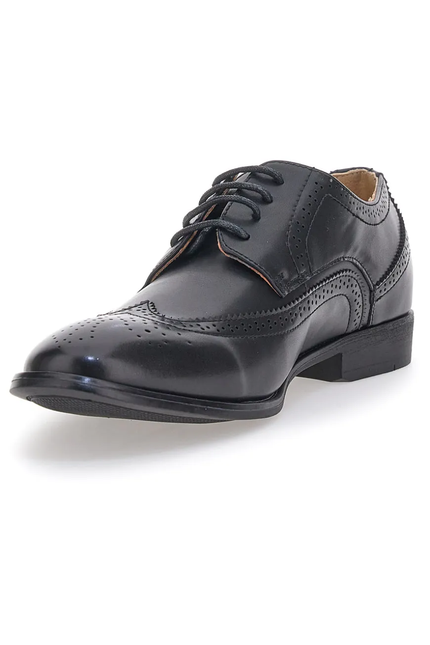 Scarpe Stringate Nere Longford 22612