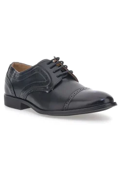 Scarpe Stringate Nere Longford 22615